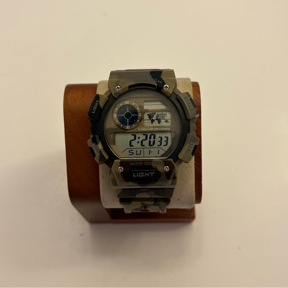 Digital Watch, military,‎ camo